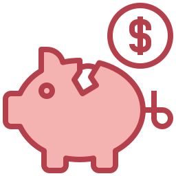 Piggy bank icon