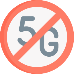 pas de 5g Icône