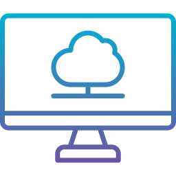 Cloud computing icon