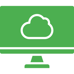 Cloud computing icon