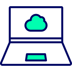 Cloud computing icon