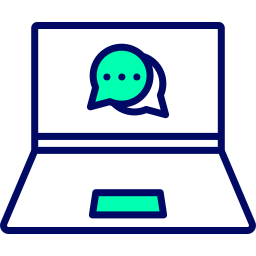 Chat bubble icon