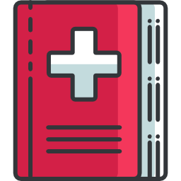 Medicine book icon