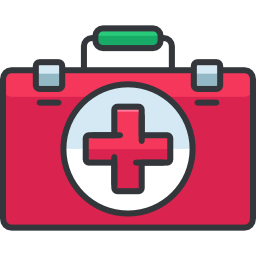 First aid kit icon