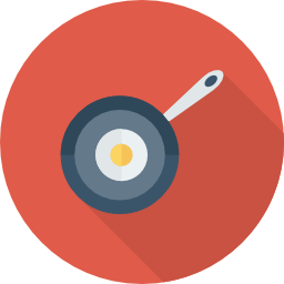 Frying pan icon