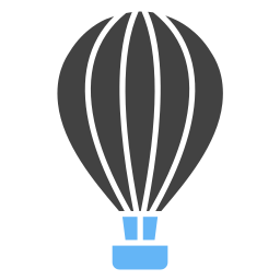 heißluftballon icon