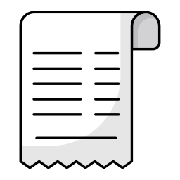 Receipt icon