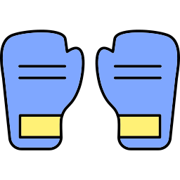 gants de boxe Icône