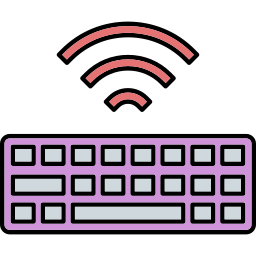 kabellose tastatur icon