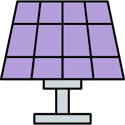 Solar panel icon