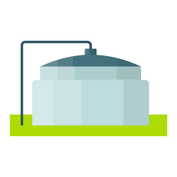 réservoir de stockage Icône