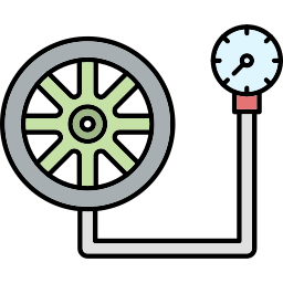 pression des pneus Icône