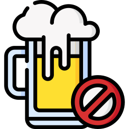 No alcohol icon