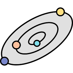 galaxie Icône