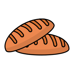 Bun bread icon