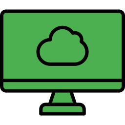 Cloud computing icon