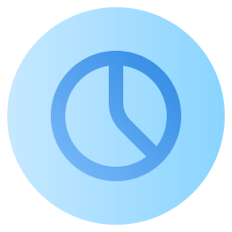 diagramme circulaire Icône