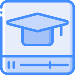 Educational video icon