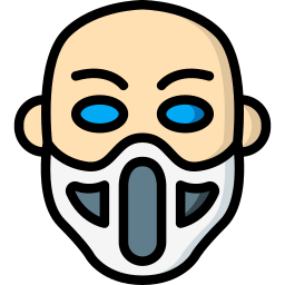 Face mask icon