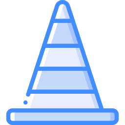 Traffic cone icon