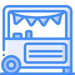 Food cart icon