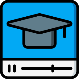 Educational video icon