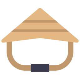 Traditional hat icon