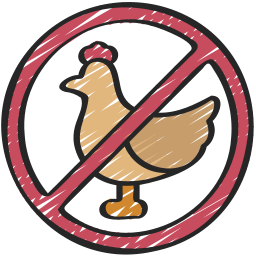 No chicken icon