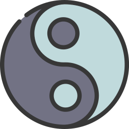 ying yang Icône