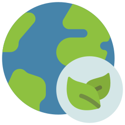 Green earth icon