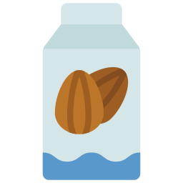 Almond milk icon