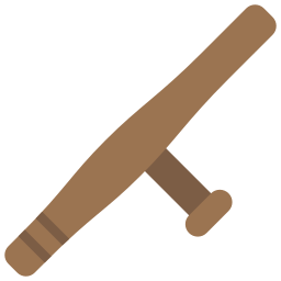 Baton stick icon