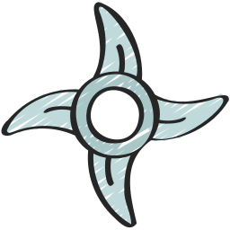 shuriken icona