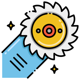 Circular saw icon