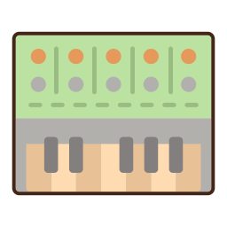 synthétiseur Icône