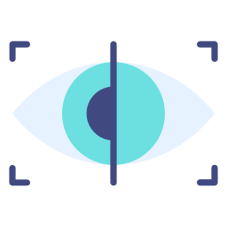 Eye scanner icon