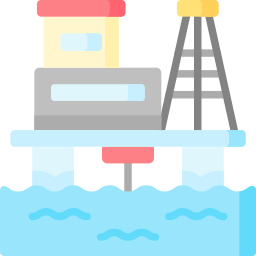 Oil rig icon