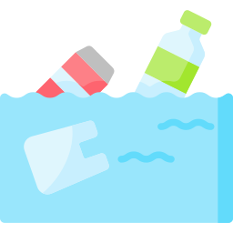 Water pollution icon