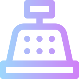 caixa registradora Ícone