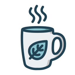 Hot beverage icon