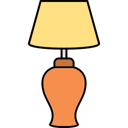 Table lamp icon