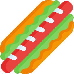 hotdog icoon