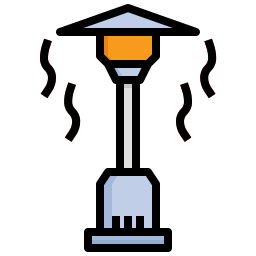 terrasverwarmer icoon