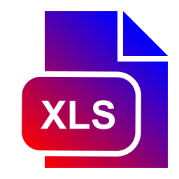 Xls extension icon