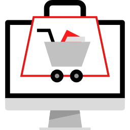 shopping en ligne Icône