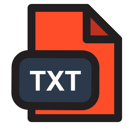 Txt extension icon