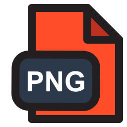 Png format icon