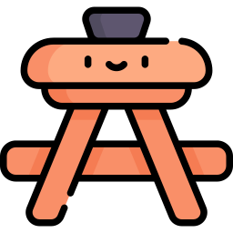 Picnic table icon