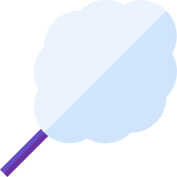 Cotton candy icon