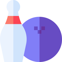 Bowling pins icon